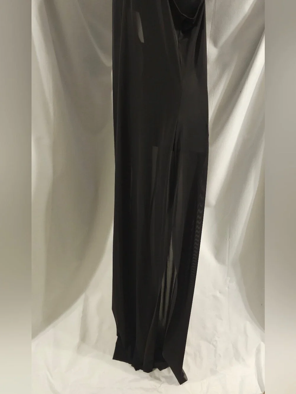 Skims Mesh Cover Upa Long Dress CU-DRS-2843 Onyx Size 3X